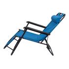 Espreguiçadeira Dobrável Pelegrin Pel-100c Azul