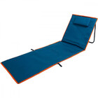 Espreguiçadeira E Esteira Nautika Portátil De Praia Com Almof