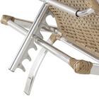 Espreguiçadeira Em Aluminio E Fibra Ipanema Reclinavel 3 Unid