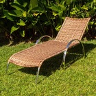 Espreguiçadeira Em Alumínio E Fibra Sintética Er181.c