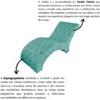 Espreguiçadeira Estofada Relaxante Descanso Veludo Joana Azul