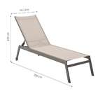 Espreguiçadeira Itagua Bege