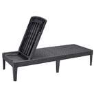 Espreguiçadeira Jaipur Grafite 188 Cm