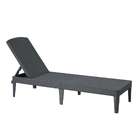 Espreguiçadeira Jaipur Grafite 188 Cm