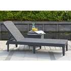 Espreguiçadeira Jaipur Grafite 188 Cm