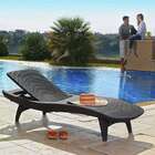 Espreguiçadeira Jaipur Grafite 197 Cm