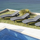 Espreguiçadeira Jaipur Grafite 197 Cm