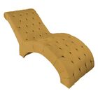 Espreguiçadeira Maca Estofada Relaxante Descanso Suede Joana