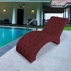 Espreguiçadeira Maca Estofada Relaxante Descanso Suede Joana