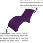 Espreguiçadeira Maca Estofada Relaxante Descanso Suede Joana