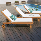 Espreguiçadeira Madeira Dobrável 3 Posições Garopaba 28x65x183cm Marrom Butzke