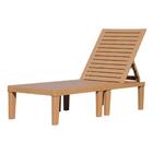 Espreguiçadeira Para Jardim Copacabana Marrom