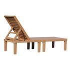 Espreguiçadeira Para Jardim Copacabana Marrom
