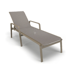 Espreguiçadeira Piscina Praia Alumínio Fendi Tela Fendi