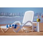 Espreguicadeira Plastica Copacabana Branca