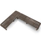 Espreguiçadeira Plástica Dobrável Baru Mocca Rimax