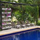 Espreguiçadeira Plástica Dobrável Baru Mocca Rimax