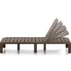 Espreguiçadeira Plástica Dobrável Baru Mocca Rimax