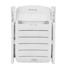 Espreguiçadeira Plástico Maresia 31x73x187cm Branca Naterial