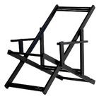 Espreguiçadeira Preguiçosa Dobrável Black Cb-arara