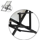 Espreguiçadeira Preguiçosa Dobrável Black Cb-laranja