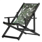 Espreguiçadeira Preguiçosa Dobrável Envernizada Black Em Made