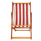 Espreguiçadeira Preguiçosa Dobrável Mel Sb-list Vermelho/bran