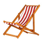 Espreguiçadeira Preguiçosa Dobrável Mel Sb-list Vermelho/bran