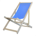 Espreguiçadeira Preguiçosa Dobrável Sem Braço Em Madeira Maci