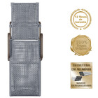 Espreguiçadeira Reclinável Catar Marrom E Corda Náutica Trama