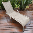 Espreguiçadeira Reclinável E Fibra Sintética Julia  Fendi