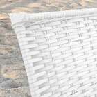 Espreguiçadeira Reclinável Elegance Branca Alumínio