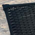 Espreguiçadeira Reclinável Elegance Preta Alumínio