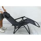Espreguiçadeira Reclinável Luxo Preto