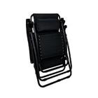 Espreguiçadeira Reclinável Luxo Preto