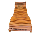 Espreguiçadeira Solteiro De Balanço Disparate Em Madeira De D