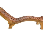 Espreguiçadeira Solteiro Disparate Em Madeira Demolição - Cód