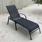 Espreguiçadeira Tela Sling Havaí Preta