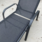 Espreguiçadeira Tela Sling Havaí Preta