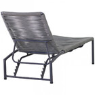 Espreguiçadeira Tokyo Alumínio Corda Náutica Regulagem Trama