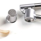 Espremedor Alho Amassador Triturador Inox Tambor Removível