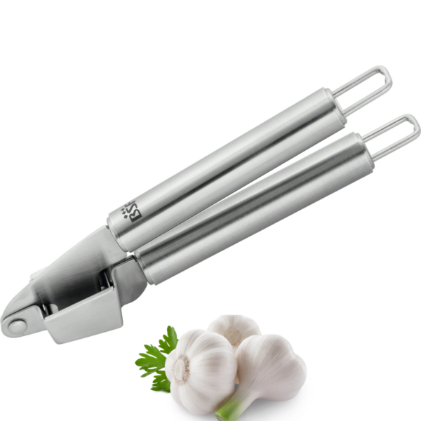 Espremedor De Alho Amassador Aço Inox Premium Amsterdam Bsf