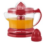 Espremedor De Fruta Premium E-23 Vermelho - Mondial 110v / 12
