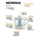 Espremedor De Frutas Turbo Citrus Com Acionamento Automático