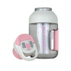 Espremedor De Suco Portátil Elétrico 1.5l 10 Lâminas Rosa