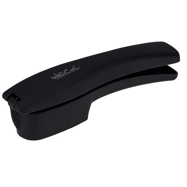 Espremedor E Fatiador De Alho Preto Em Aluminio Weck 6244