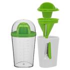 Espremedor E Fatiador Speed Em Polipropileno 450ml 6 Peças