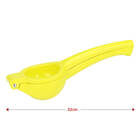 Espremedor Limão Aço Inox Reforçado Esmaltado Amarelo