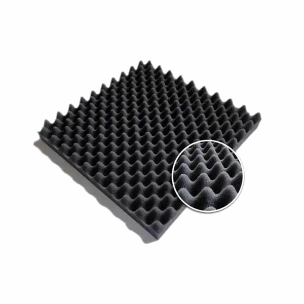 Espuma Acústica 50cm X 50cm X 3,5cm Antichamas Caixa De Ovo