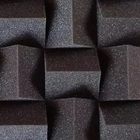 Espuma Acústica Difusor Acústico Alpha 60mm Cinza Antichamas